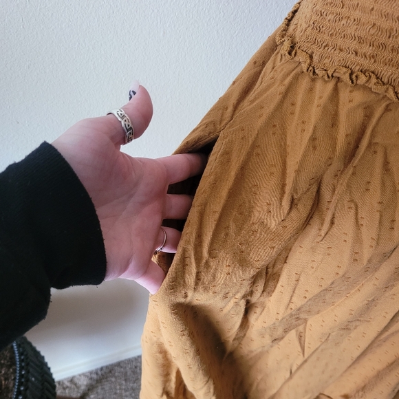 Old Navy autumn brown dress - Picture 6 of 8